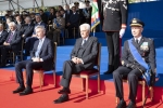 Il Presidente Sergio Mattarella,nel Giorno dell'Unità Nazionale e Giornata delle Forze Armate, con il Ministro della Difesa Lorenzo Guerini, e il Gen. Enzo Vecciarelli, Capo di Stato Maggiore della Difesa