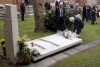 Il Presidente della Repubblica Sergio Mattarella rende omaggio alla tomba del Sen. Benigno Zaccagnini