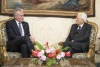 Il Presidente della Repubblica Sergio Mattarella con il Presidente della Repubblica di Lituania, Gitanas Nausėda 
