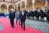 Il Presidente della Repubblica Sergio Mattarella a Bologna con il Presidente Repubblica Portoghese, Marcelo Nuno Duarte Rebelo de Sousa.
