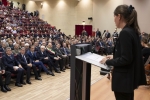 Il Presidente della Repubblica Sergio Mattarella in occasione della cerimonia di inaugurazione dell’anno accademico 2019/2020 della Scuola Internazionale Superiore di Studi Avanzati
