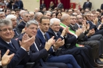 Il Presidente della Repubblica Sergio Mattarella in occasione della cerimonia di inaugurazione dell’anno accademico 2019/2020 della Scuola Internazionale Superiore di Studi Avanzati 
