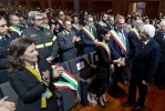 Il Presidente della Repubblica Sergio Mattarella alla 36^ Assemblea dell'Associazione Nazionale Comuni Italiani dal titolo "Ascoltare. Decidere. Migliorare"