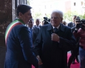 Il Presidente della Repubblica Sergio Mattarella accolto dal Sindaco di Catania Salvatore Poglise, in occasione della celebrazione dell’80° anniversario di fondazione del Corpo Nazionale dei Vigili del Fuoco
