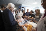 Il Presidente della Repubblica Sergio Mattarella visita l’Ospedale San Marco di Catania.