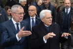 Il Presidente Mattarella con il Presidente Van der Bellen, in occasione della celebrazione dei 100 anni del Trattato di Saint - Germain e il 50° anniversario del "pacchetto per l'Alto Adige" 