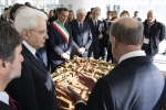 Il Presidente della Repubblica Sergio Mattarella all’inaugurazione del Nuovo campus dell’Università Bocconi.
