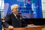 Il Presidente della Repubblica Sergio Mattarella in occasione della cerimonia di inaugurazione dell’anno accademico 2019-2020 dell’Università degli Studi di Parma.
