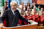 Il Presidente della Repubblica Sergio Mattarella in occasione della cerimonia di inaugurazione dell’anno accademico 2019-2020 dell’Università degli Studi di Parma.