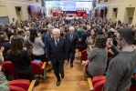 Il Presidente della Repubblica Sergio Mattarella in occasione della cerimonia di inaugurazione dell’anno accademico 2019-2020 dell’Università degli Studi di Parma.
