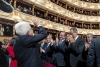 Il Presidente della Repubblica Sergio Mattarella al Teatro Regio in occasione della cerimonia di inaugurazione di "Parma Capitale italiana della Cultura 2020"