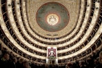 Il Presidente della Repubblica Sergio Mattarella al Teatro Regio in occasione della rappresentazione della “Turandot”