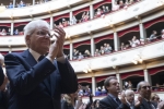 Il Presidente Sergio Mattarella al teatro Goldoni in occasione del convegno dal titolo “Ricordare Carlo Azeglio Ciampi, uomo di governo e Capo dello Stato”
