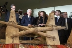 Il Presidente della Repubblica Sergio Mattarella in occasione della visita al Museo Nazionale del Qatar
