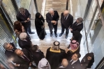 Doha - Il Presidente della Repubblica Sergio Mattarella in occasione della visita alla Biblioteca Nazionale