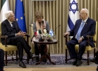 Il Presidente della Repubblica Sergio Mattarella con il Presidente dello Stato di Israele Reuven Rivlin