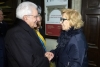 - Il Presidente della Repubblica Sergio Mattarella  con Maria Romana De Gasperi visita l’esposozione dedicata ad Alcide De Gasperi
