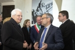 Trento - Il Presidente della Repubblica Sergio Mattarella visita l’esposizione dedicata ad Alcide De Gasperi