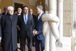 Il Presidente della Repubblica Sergio Mattarella a Benevento visita il Museo del Sannio
