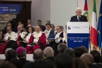 Il Presidente della Repubblica Sergio Mattarella in occasione dell’inaugurazione dell’Anno Accademico 2019-2020 dell'Università del Sannio
