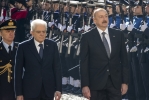 Il Presidente Sergio Mattarella con il Presidente della Repubblica dell’Azerbaigian, S.E. il Signor Ilham Aliyev, in visita di Stato
