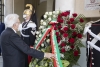 Il Presidente della Repubblica Sergio Mattarella al Cimitero di Codogno depone una corona di fiori in ricordo dei caduti per Covid 19