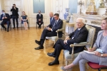 Il Presidente della Repubblica Sergio Mattarella a Trieste con il Presidente della Repubblica di Slovenia, Borut Pahor incontrano i rappresentanti della minoranza slovena in Italia e della minoranza italiana in Slovenia
