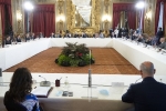 Il Presidente della Repubblica Sergio Mattarella presiede l'Assemblea plenaria del Consiglio Superiore della Magistratura, in occasione del conferimento dell’Ufficio di Primo Presidente della Suprema Corte di Cassazione.
