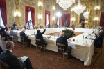 Il Presidente della Repubblica Sergio Mattarella presiede l'Assemblea plenaria del Consiglio Superiore della Magistratura, in occasione del conferimento dell’Ufficio di Primo Presidente della Suprema Corte di Cassazione.
