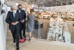Il Presidente della Repubblica Sergio Mattarella visita il Museo per la Memoria di Ustica