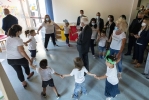 Il Presidente della Repubblica Sergio Mattarella accolto dai ragazzi dell’Istituto Comprensivo “Gianni Rodari - G. Negri", in occasione della cerimonia d’apertura dell’anno scolastico 2020-2021