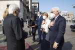 Il Presidente Sergio Mattarella e la Sig.ra Laura,con il Presidente della Repubblica Federale di Germania Frank-Walter Steinmeier e la Signora Elke Büdenbender a Milano,in visita ufficiale.
