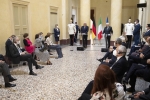 Il Presidente Sergio Mattarella e il Presidente della Repubblica Federale di Germania Frank-Walter Steinmeier, durante le dichiarazioni alla stampa, in occasione della visita ufficiale.

