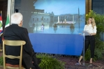Il Presidente della Repubblica Sergio Mattarella in occasione della cerimonia di consegna delle onorificenze OMRI conferite "motu proprio" a cittadini distintisi nell’ambito dell’emergenza da pandemia Covid
