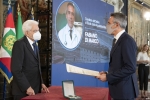 Il Presidente Sergio Mattarella conferisce "motu proprio" l'onorificenza di Ufficiale dell'Ordine al Merito della Repubblica Italiana a Fabiano Di Marco
