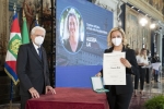 Il Presidente Sergio Mattarella conferisce "motu proprio" l'onorificenza di Ufficiale dell'Ordine al Merito della Repubblica Italiana a Alessia Lai
