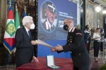 Il Presidente Sergio Mattarella conferisce "motu proprio" l'onorificenza di Ufficiale dell'Ordine al Merito della Repubblica Italiana a Ettore Cannabona 

