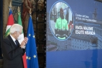 Il Presidente Sergio Mattarella conferisce "motu proprio" l'onorificenza di Ufficiale dell'Ordine al Merito della Repubblica Italiana a Mata Maxime Esuite Mbandà 
