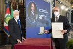 Il Presidente Sergio Mattarella conferisce "motu proprio" l'onorificenza di Ufficiale dell'Ordine al Merito della Repubblica Italiana a Francesco Pepe   
