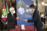 Il Presidente Sergio Mattarella conferisce "motu proprio" l'onorificenza di Ufficiale dell'Ordine al Merito della Repubblica Italiana a Giacomo Pigni   
