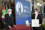 Il Presidente Sergio Mattarella conferisce "motu proprio" l'onorificenza di Ufficiale dell'Ordine al Merito della Repubblica Italiana a Greta Stella   
