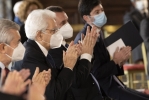 Il Presidente della Repubblica Sergio Mattarella in occasione della cerimonia di celebrazione de “I Giorni della Ricerca”