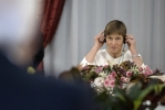 Il Presidente Sergio Mattarella con il Presidente della Repubblica di Estonia, S.E. la Signora Kersti Kaljulaid