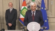 Il Segretario Generale della Presidenza della Repubblica Ugo Zampetti annuncia il conferimento dell'incarico di formare il Governo al dott. Carlo Cottarelli