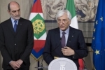 Il Segretario Generale della Presidenza della Repubblica, Ugo Zampetti, annuncia il conferimento dell'incarico al Prof. Giuseppe Conte e la data del giuramento