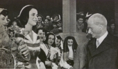 Il Presidente Einaudi visita la Fiera di Milano (1951)