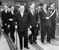 Il Presidente della Repubblica Luigi Einaudi con Giovanni Gronchi.