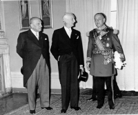 Il Presidente Segni con il Gran Maestro del Sovrano Ordine di Malta