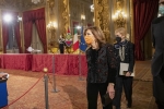 Il Presidente del Senato della Repubblica, Sen. Avv. Maria Elisabetta ALBERTI CASELLATI lascia il Quirinale 

