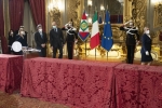 Il Presidente della Camera dei Deputati, Roberto Fico, al termine delle consultazioni
